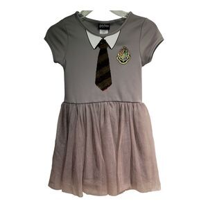 Harry Potter Dress Girls M 7/8 Play Hermione Costume School Uniform Sequins
